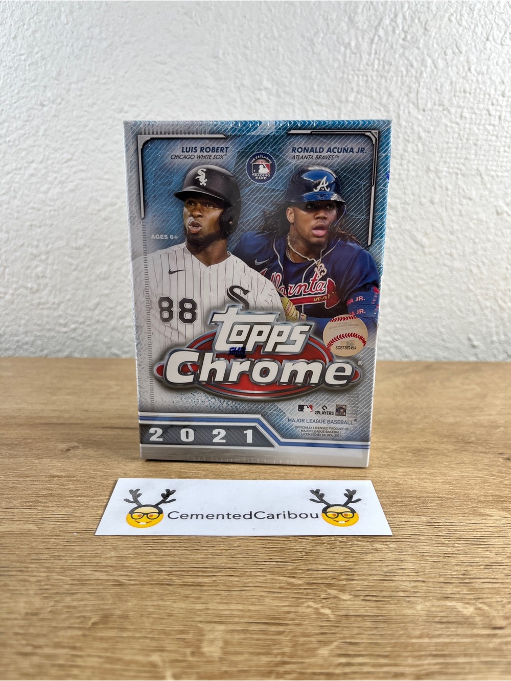 2021 Topps Chrome MLB Baseball Blaster Box Sepia & Pink Refractors SEALED
